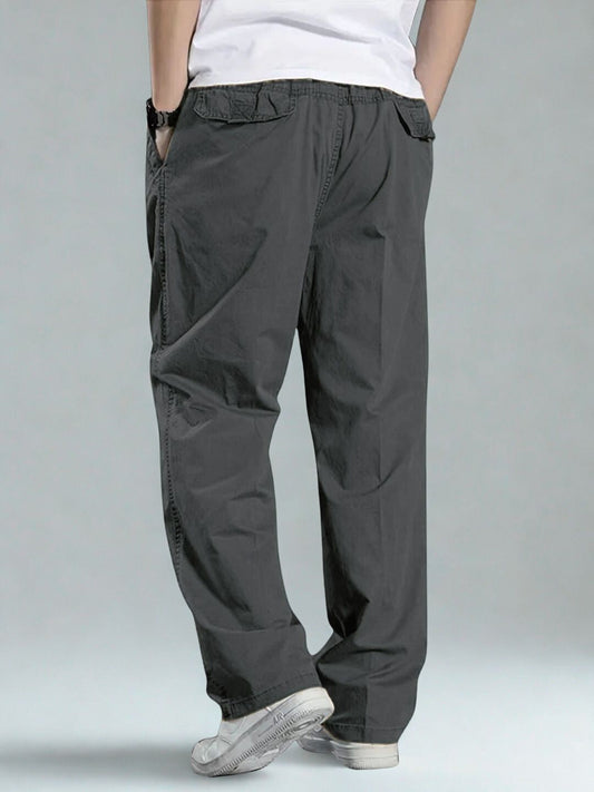 Premium Classic Cotton Trousers - DGray