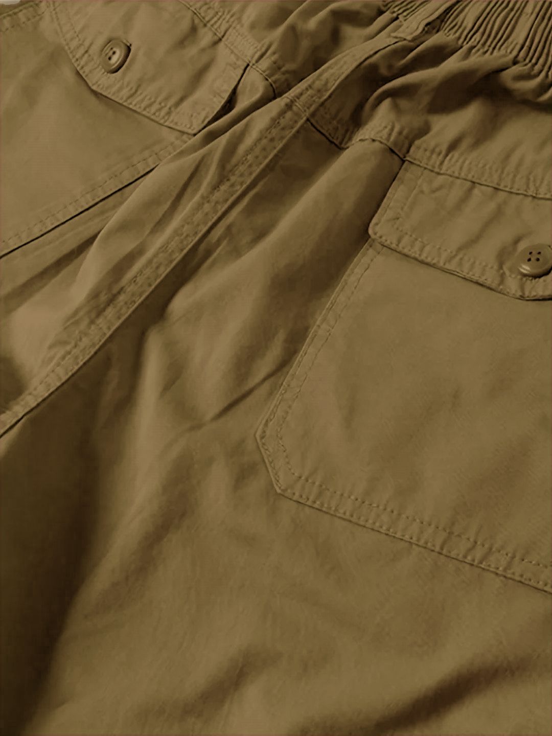 Premium Casual Cargo Trousers - Khaki