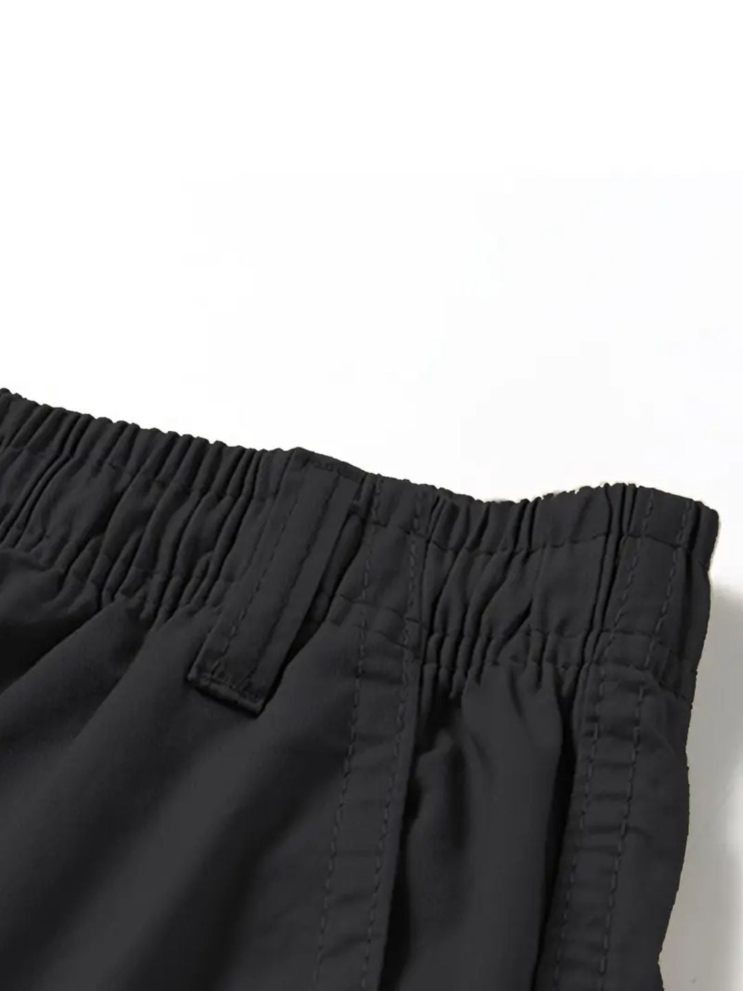 Premium Casual Cargo Trousers - Black
