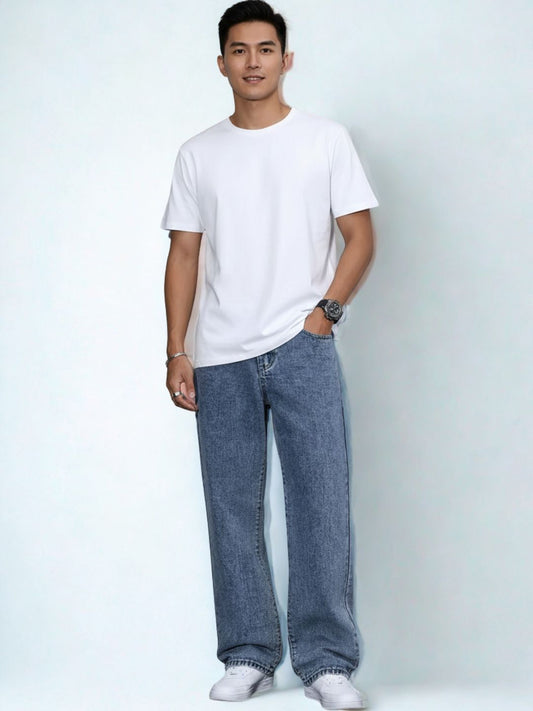 Premium Men's Denim Jeans Lycra Fabric