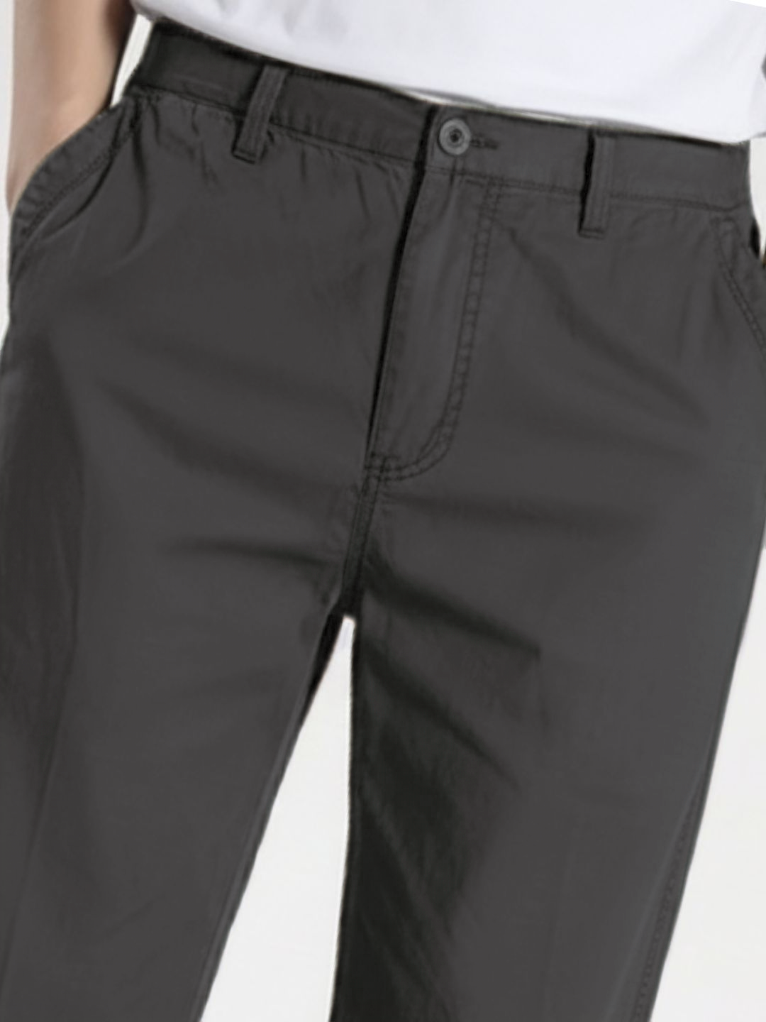 Premium Men's Cotton Pants Lycra - DGray