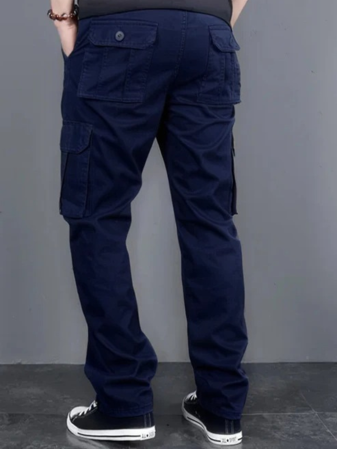 Cotton regular fit cargo Trousers for men