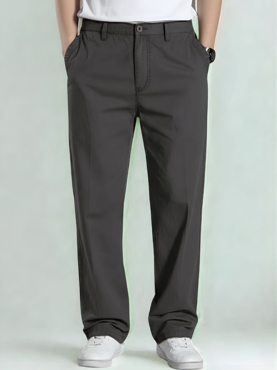 Premium Men’s Lycra Cotton Cargo Pants