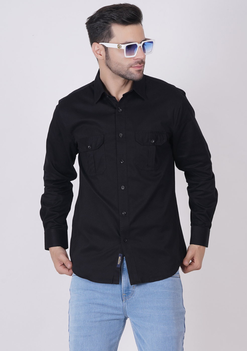 Double Pocket Shirts For Men - ASHTOM