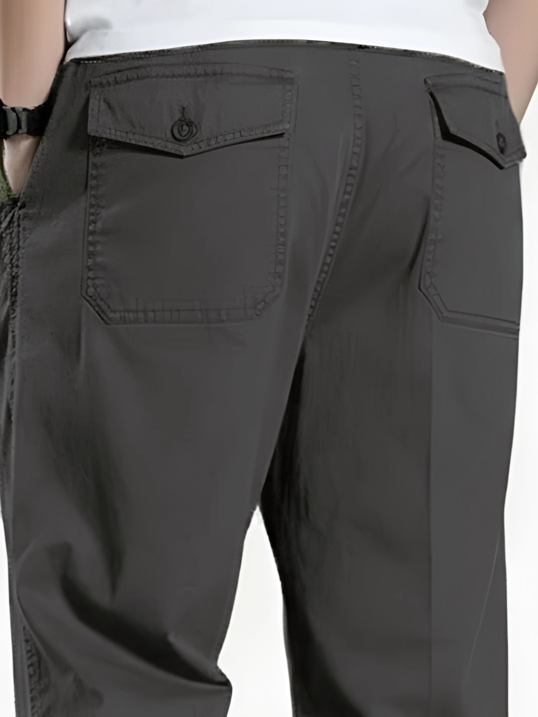 Premium Men’s Lycra Cotton Cargo Pants
