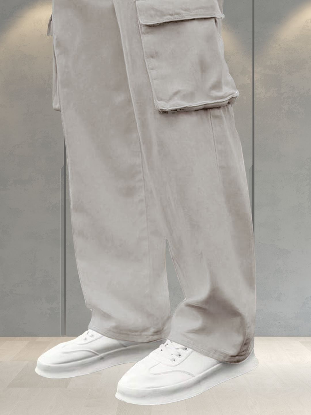 Men's Cotton loose fit cargo Trouser