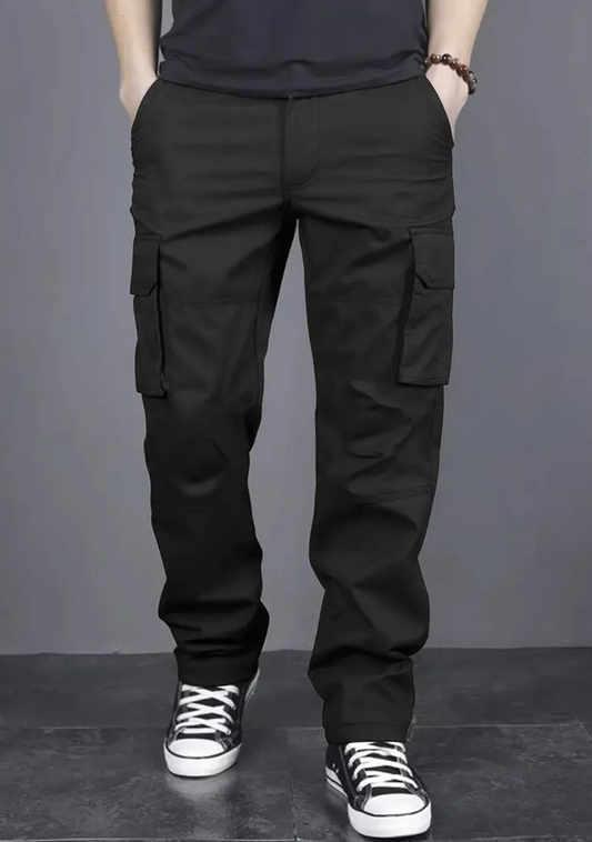 Cotton regular fit cargo Trouser for men