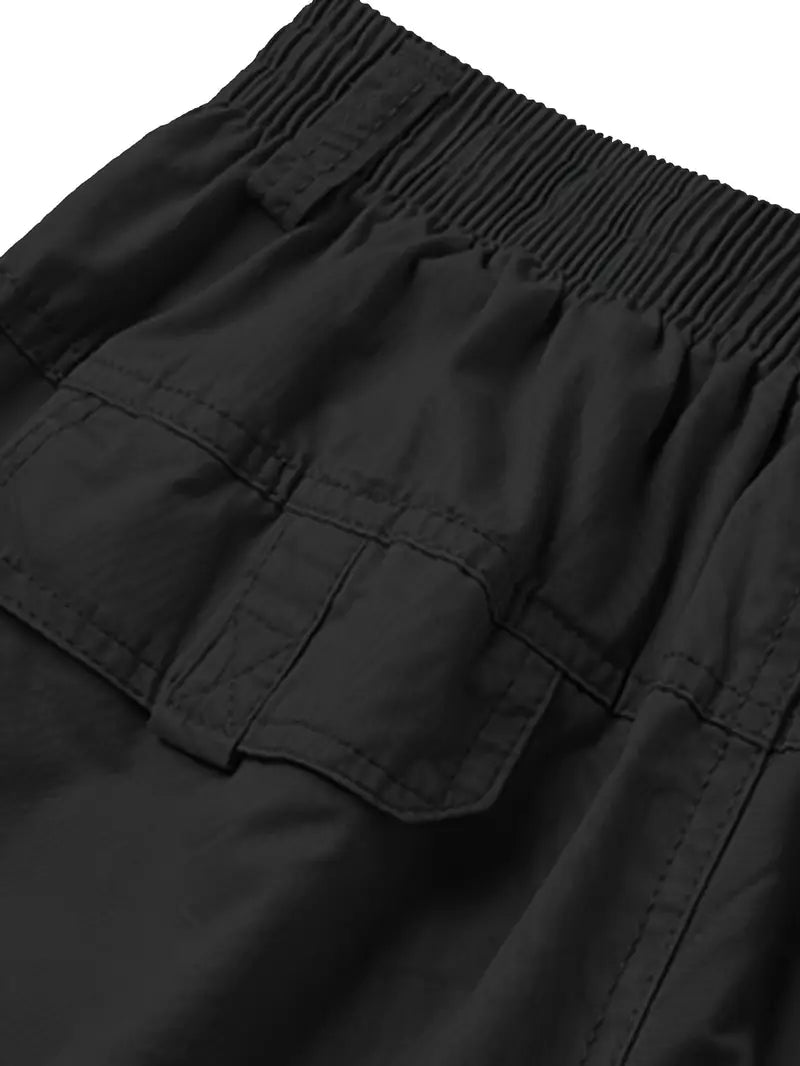Premium Classic Cotton Trousers - Black