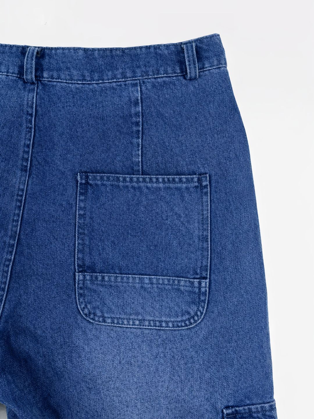 Premium Stretchable Cargo Baggy Jeans – 6 Pocket