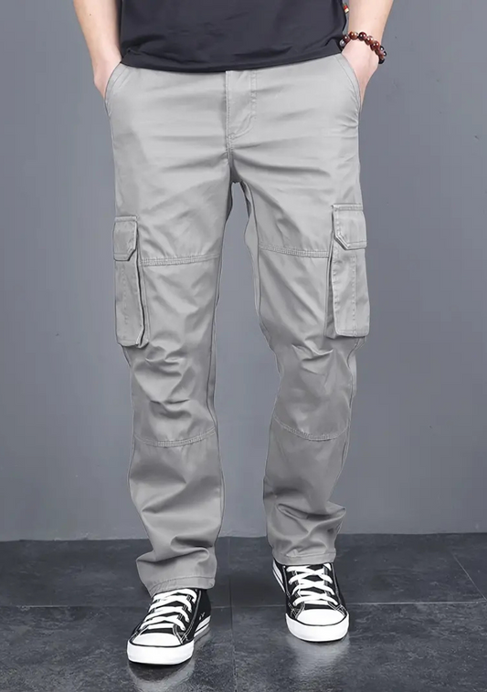 Cotton regular fit cargo Trouser for men