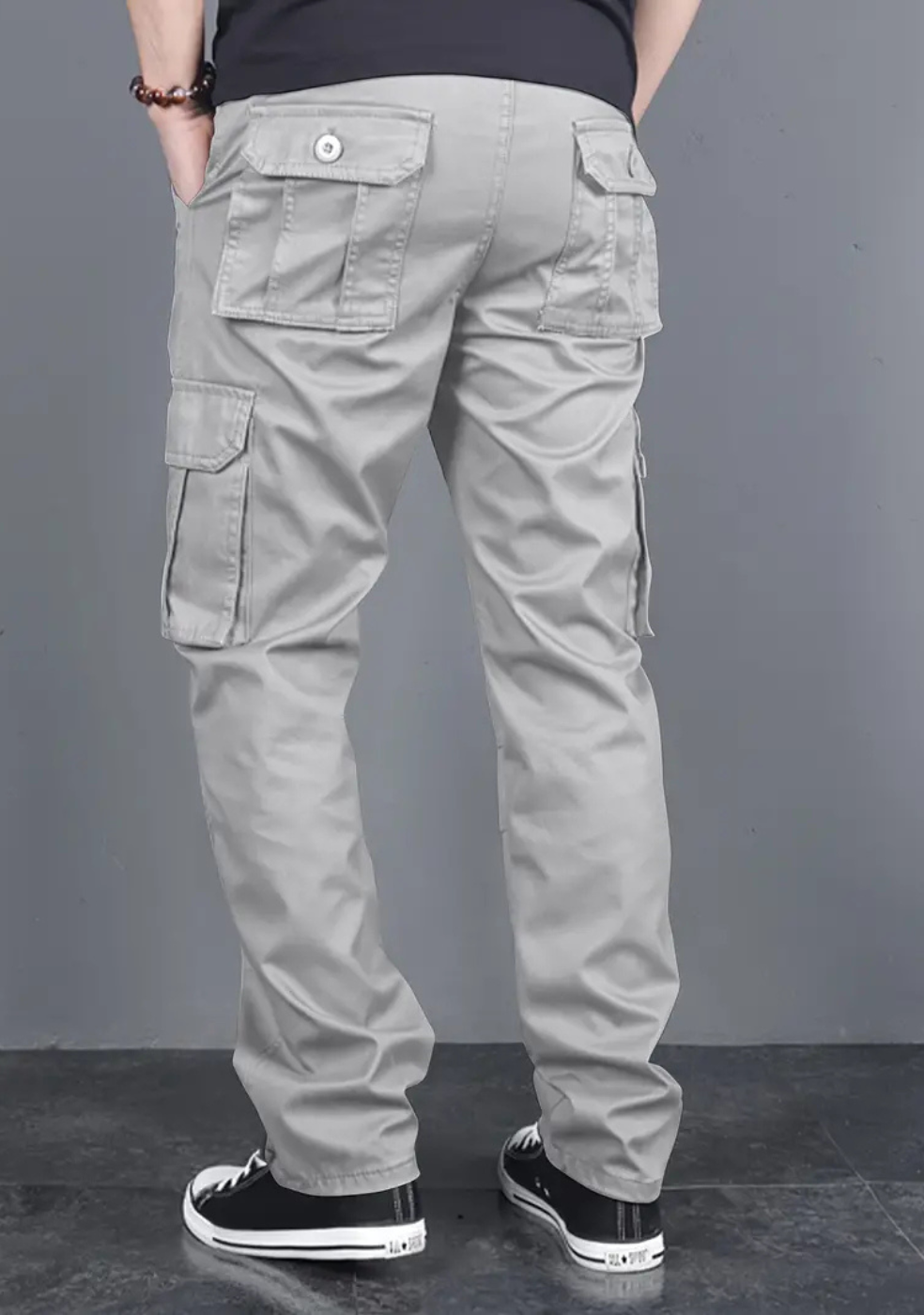 Cotton regular fit cargo Trouser for men
