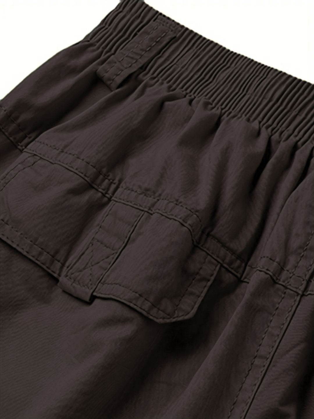 Premium Casual Cargo Trousers - Coffee