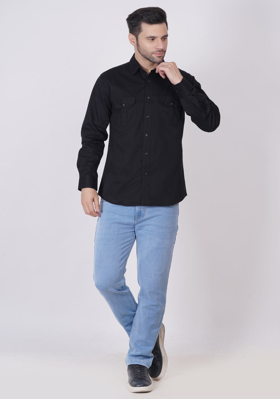 Double Pocket Shirts For Men - ASHTOM