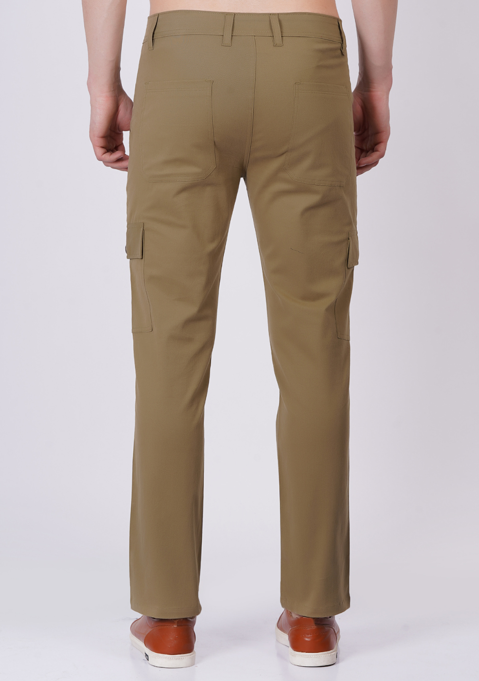 Men Regular fit Cargo Pant With Cross Pocket