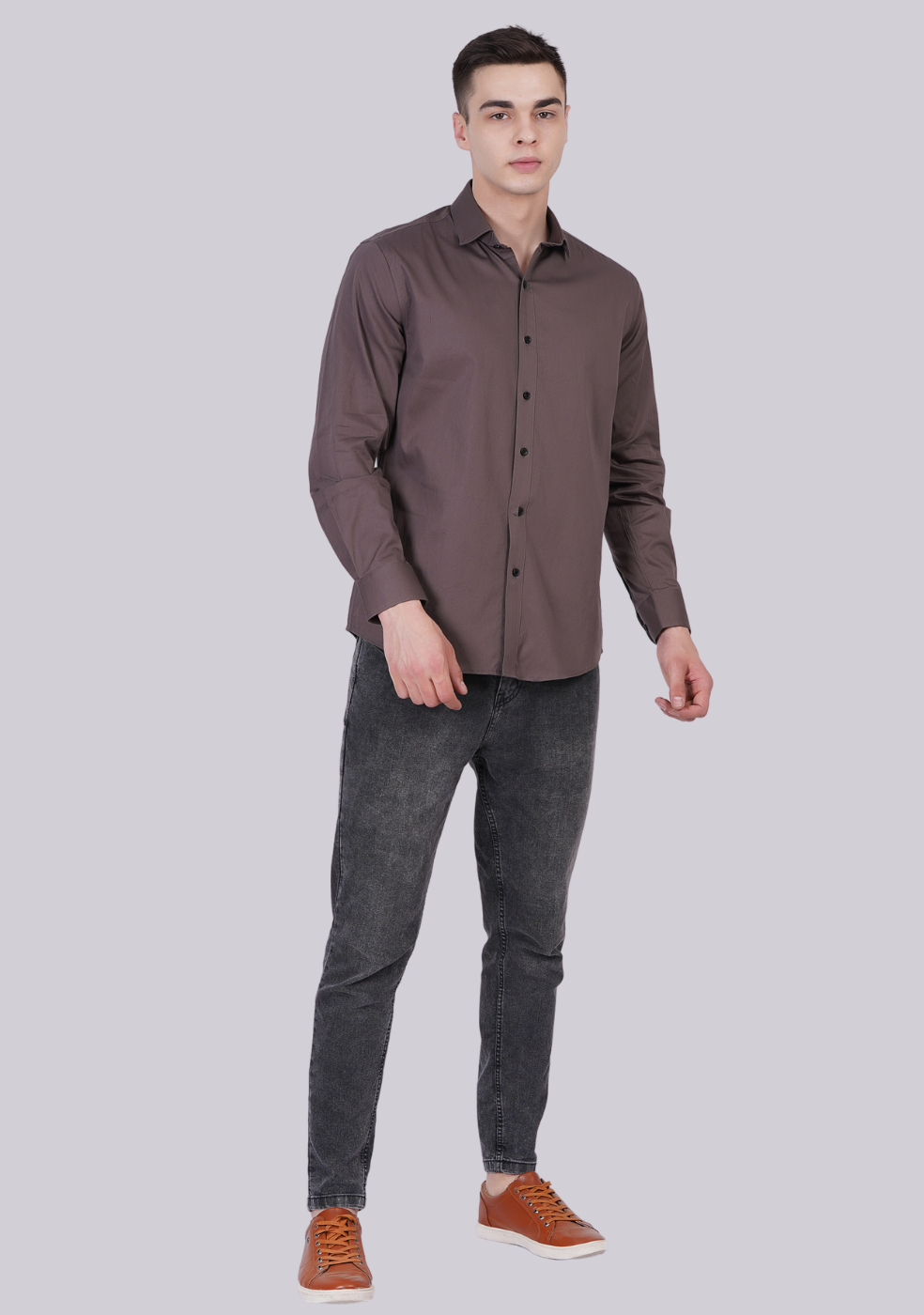 Men Shirts Without Pocket Pack of 2