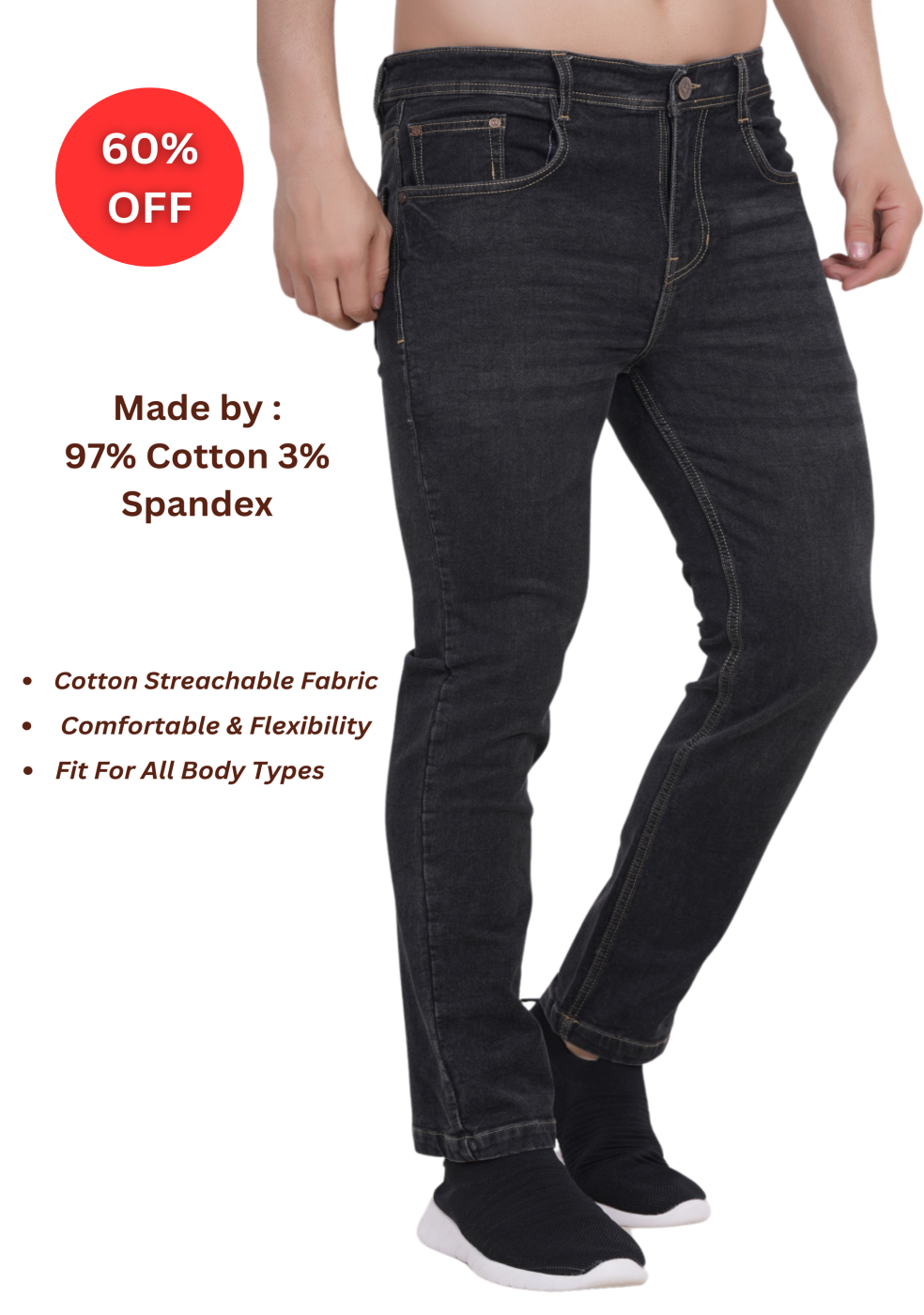 Men's Jeans - ASHTOM