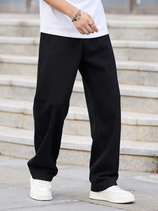 Men's Baggy Jeans Z Black Color Denim