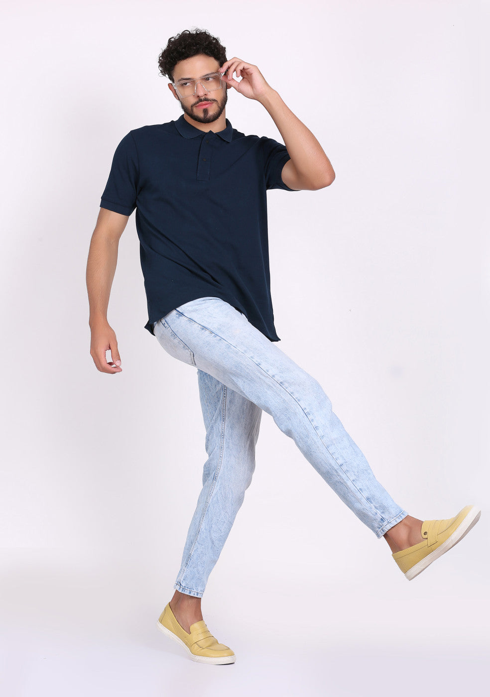 Regular Fit Polo T Shirt For Men - ASHTOM