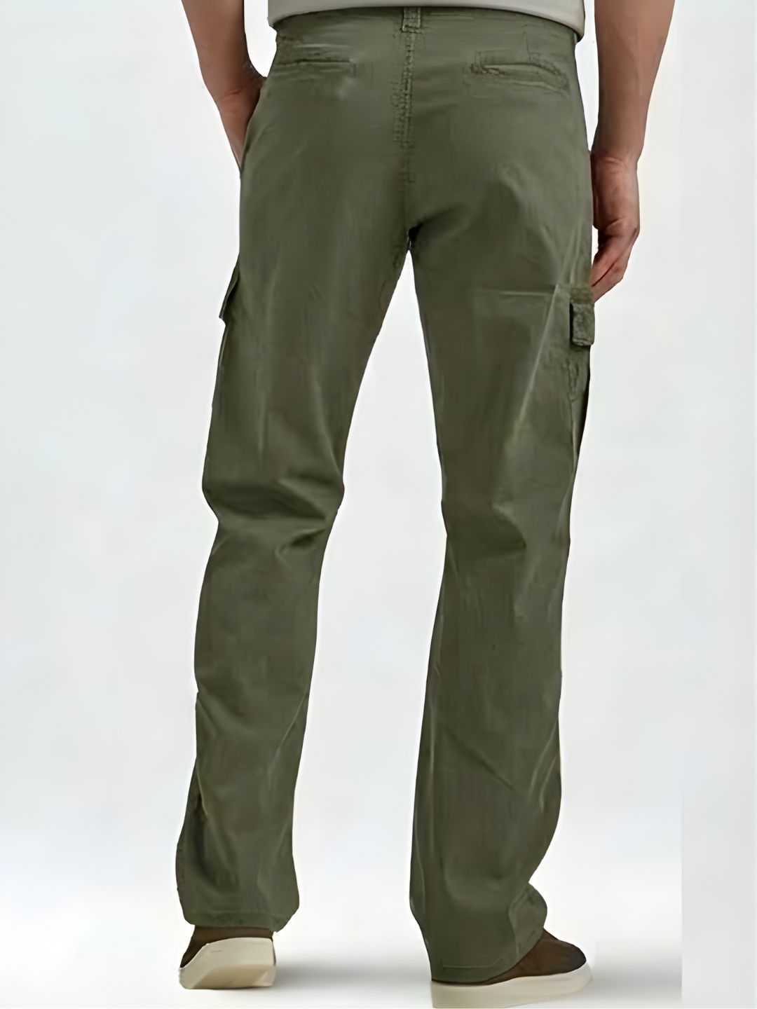 Premium Men's Lycra Cotton Cargo Pants