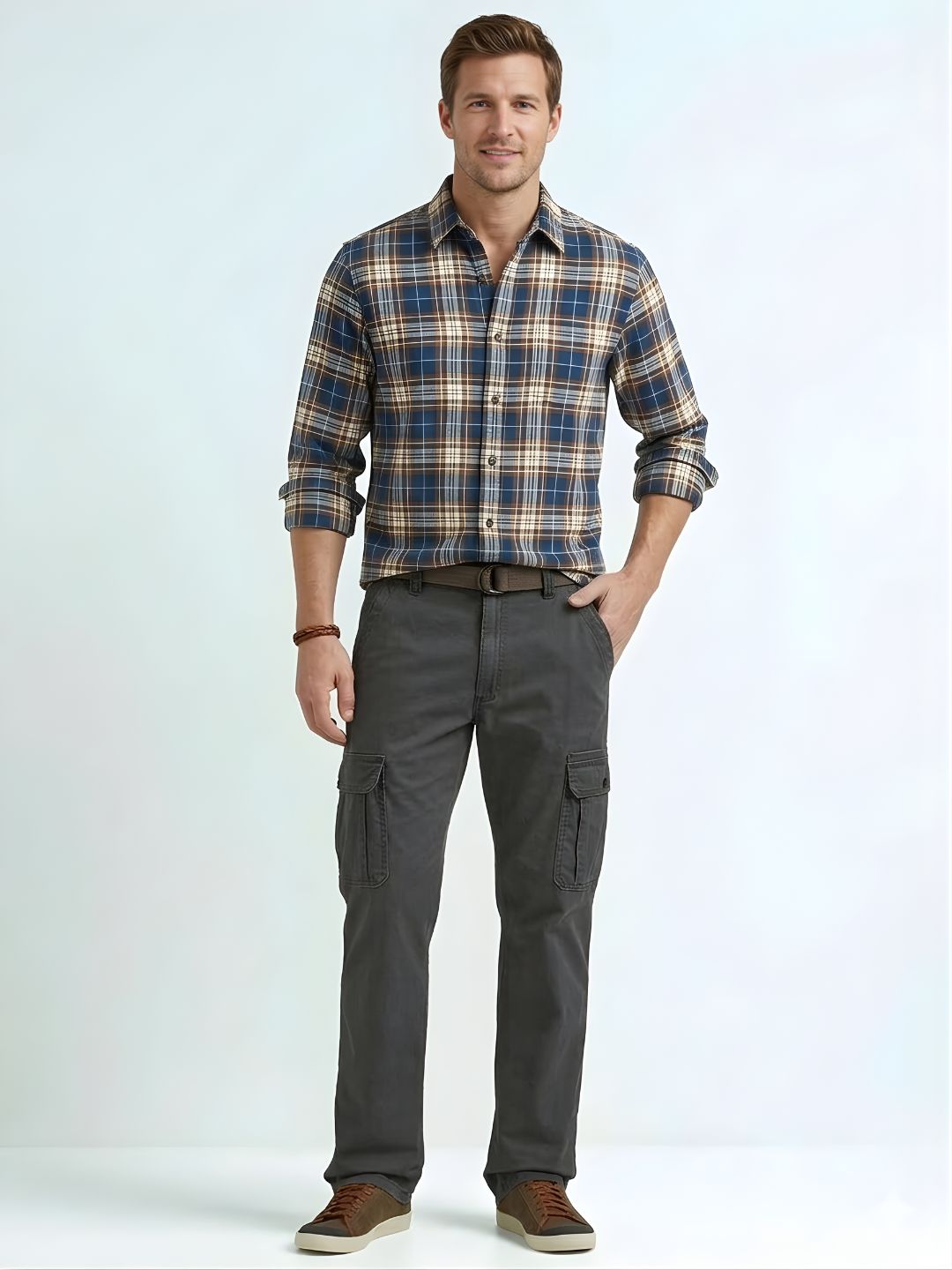 Premium Men's Cotton Cargo Pants