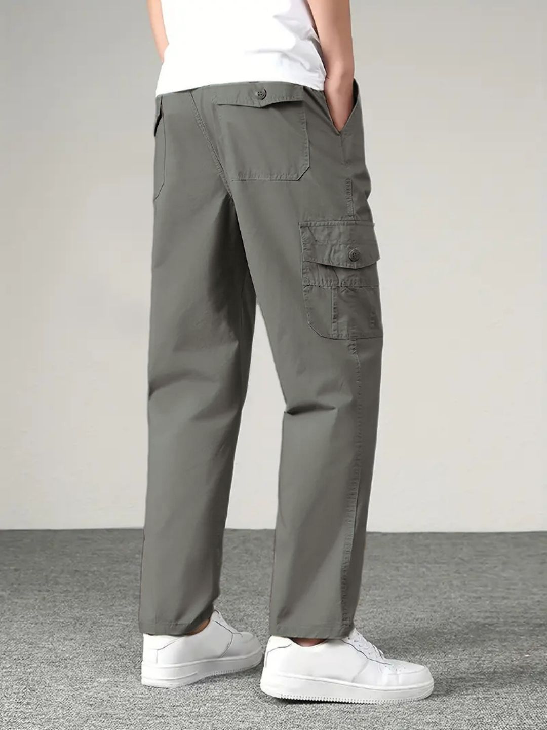 New Style Casual Long Trousers  Multiple Pockets
